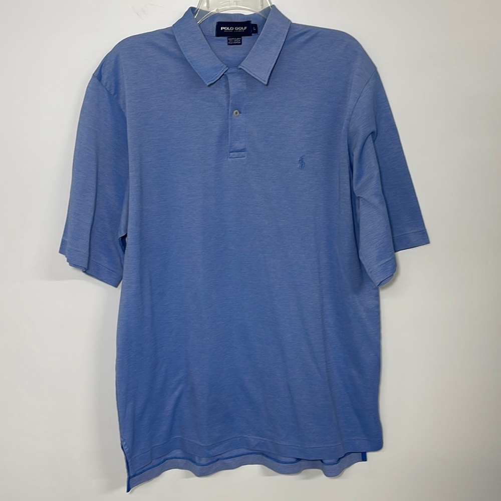 Polo Golf Ralph Lauren Blue Polo Shirt Mens Large